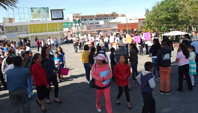 Realizan marcha por la Paz en Serdán, Puebla Realizan marcha por la Paz en Serdán, Puebla
