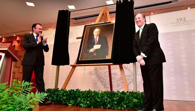 Retratos de Meade y Videgaray costaron un millón de pesos Retratos de Meade y Videgaray costaron un millón de pesos