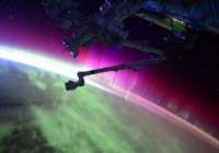Astronauta capta aurora boreal desde el espacio