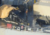 Siete heridos en caída de helicóptero militar de EU en Japón