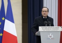 Conmemoran a víctimas de atentados en Francia