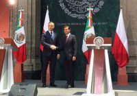 Relación bilateral entre México y Polonia aumentará