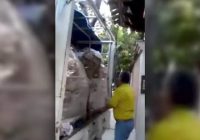Captan a funcionario de Juchitán guardando despensas en su casa